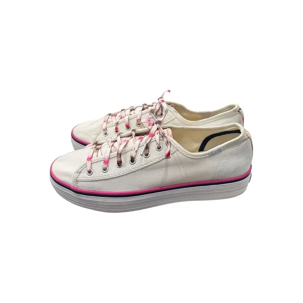 Keds x Elizabeth and James Triple Kick Canvas WF63861 Women’s US 7